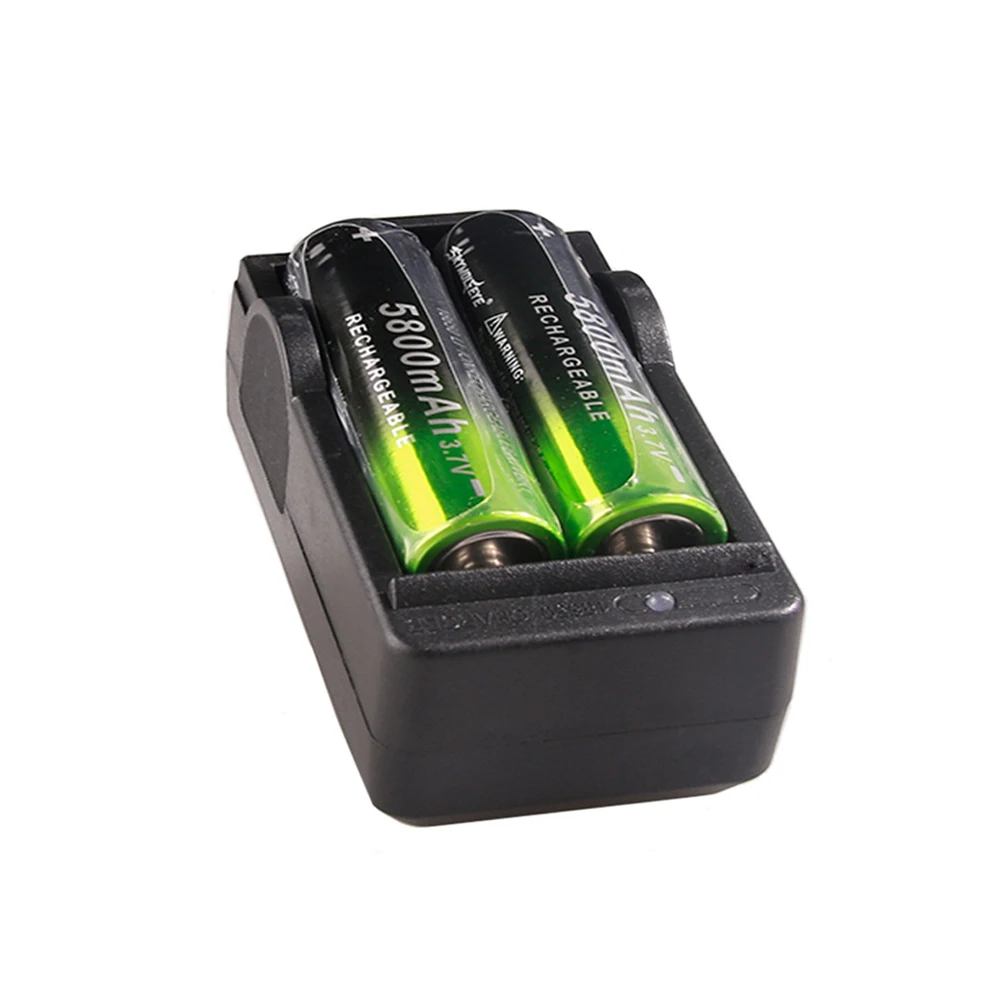 

18650 3.7V 650mA Battery Rechargeable Li-ion Batteries Charger US Plug