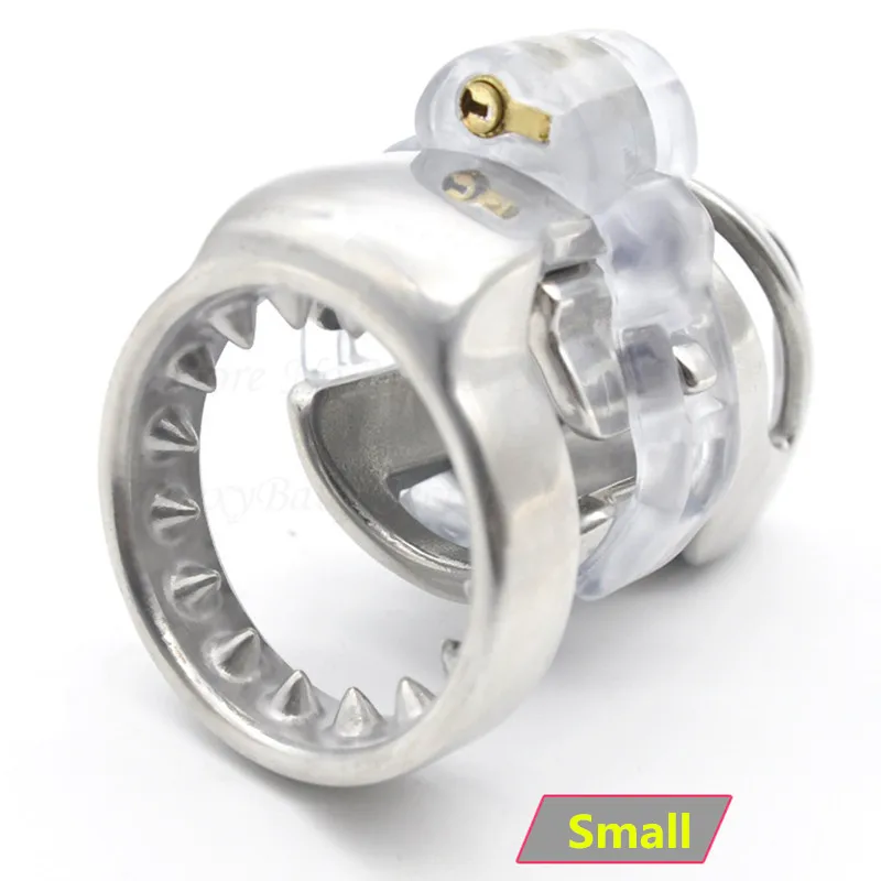 New 316L Stainless Steel Stealth Lock Small Male Chastity Devices,Cock Cage,Penis Ring,Penis Lock,Fetish Chastity Belt For Men