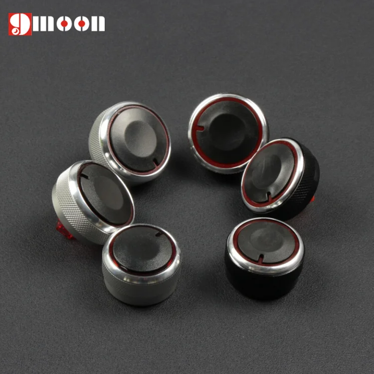 Car AC Knob Switch Knob Aluminum Alloy Air Conditioning Heat Control