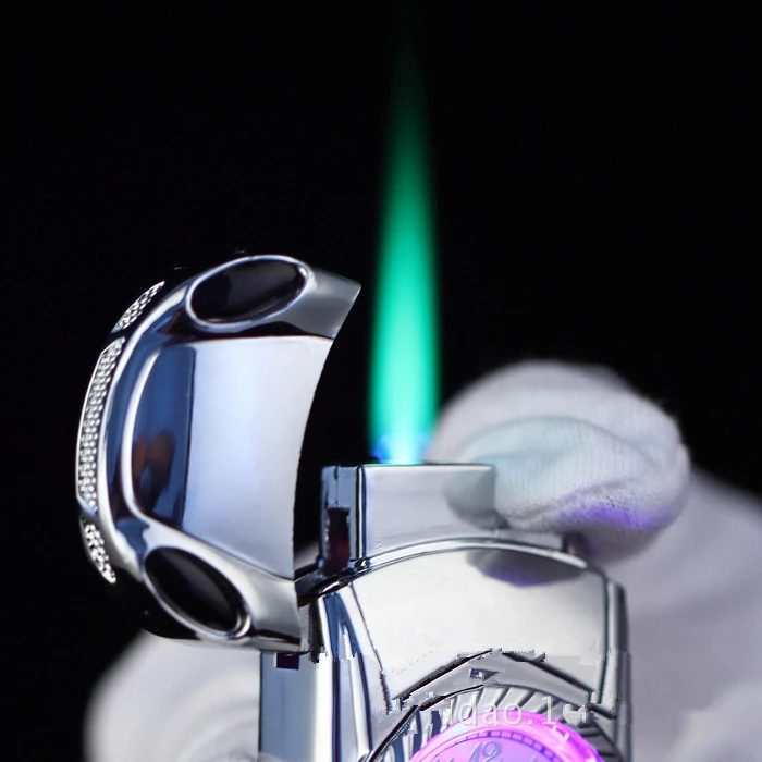 Creative Personality car lighter Men LED quartz watch inflatable