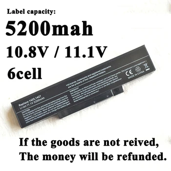 

New Laptop Battery For DELL BATCL50L61 BATHL91L6 for Megabook M655 M660 M670 M673 M675 M677 BATL6 E42G 90NITLILG2SU1 BATEL80L9