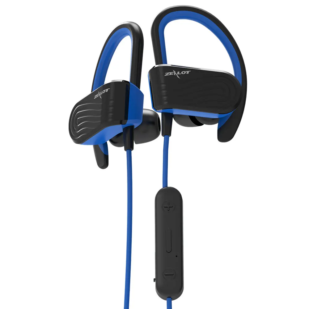 ZEALOT H12 беспроводные наушники спортивные Bluetooth 4,2 водонепроницаемые наушники бас наушники Bluetooth гарнитура с микрофоном для телефона - Цвет: Синий