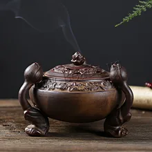 Incense Coil Holder Ceramic Incense Burners Portable Porcelain Censer Aromatherapy Furnace Gift Ornaments Creative Home Decor