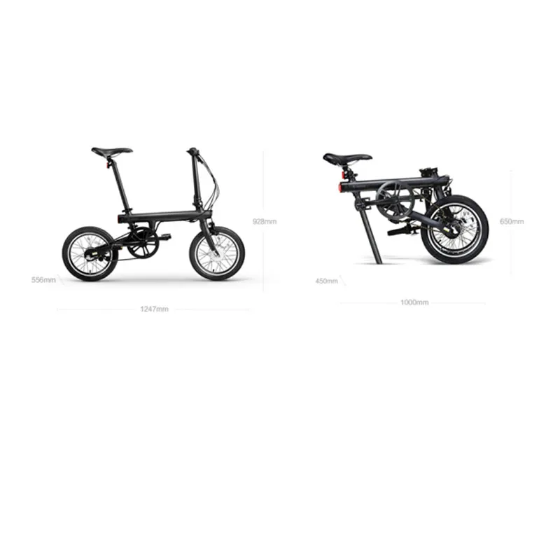  Genuine xiaomi smart electric bicycles bike portable mijia Qicycle e bike foldable pedelec ebike 18