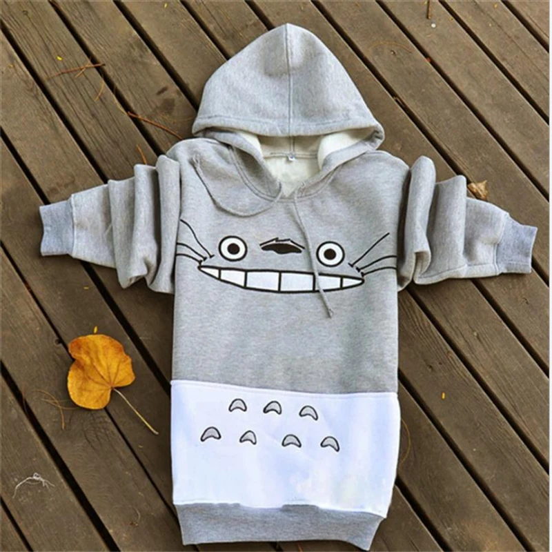 

Hot Sale Autumn Fashion Men Women Cartoon Totoro Hoodie Sweatshirt Unisex Pullover Sweatshirt Spring Casual Coat Hoodies Hooded