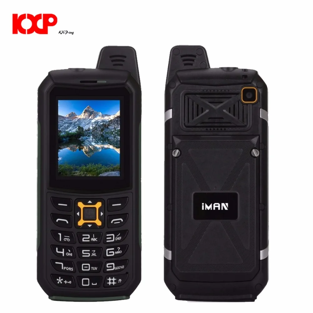 Иман S2 тройной проверки телефон Dual SIM 2 0 дюймов SC6531CA IP68 Водонепроницаемый