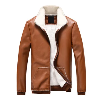 

Dropshipping New arrive brand motorcycle leather jacket men men's leather jackets jaqueta de couro masculina mens leather coats