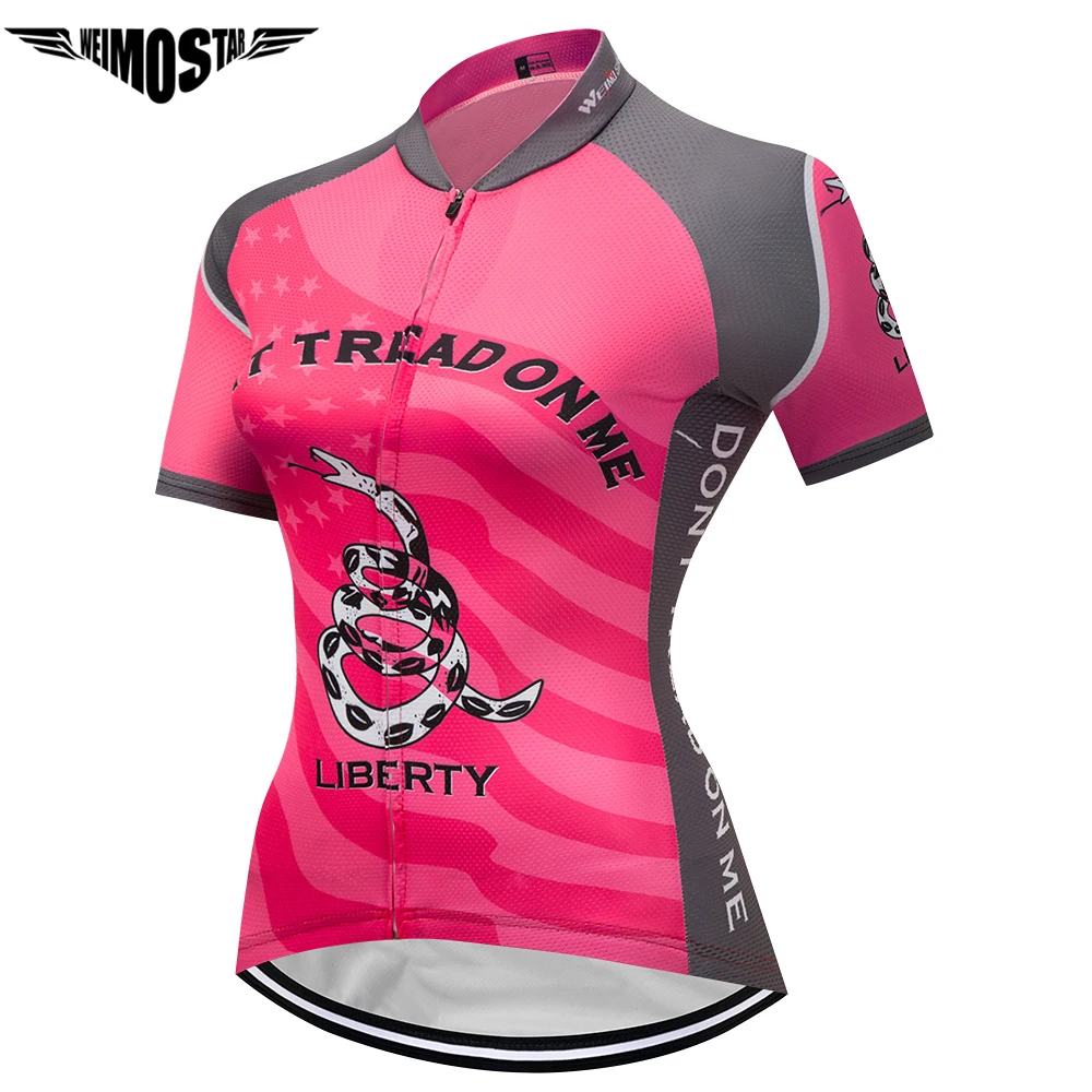 Weimostar женский велосипед Джерси Топы Одежда Цикл Открытый Pro Ropa Ciclismo mtb короткий