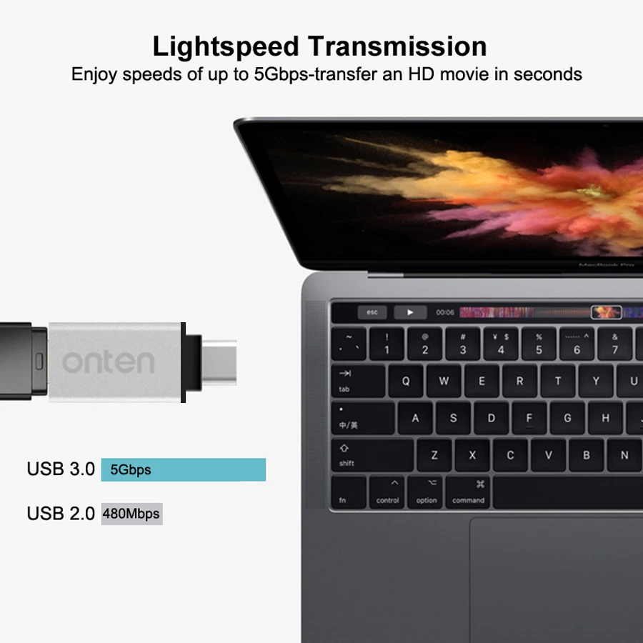 2 шт. USB Type C к 3 0 разъем адаптер для Xiaomi Oneplus Macbook Nexus 5X Nokia OTG адаптер|Адаптеры Type-C| |
