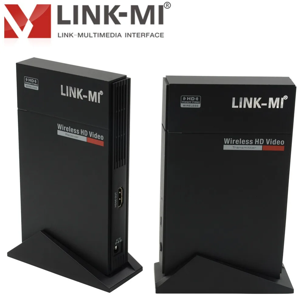 

LINK-MI WHD06 50M Wireless HDMI data Transmitter and Receiver with HDMI input/output 1080P remote extender