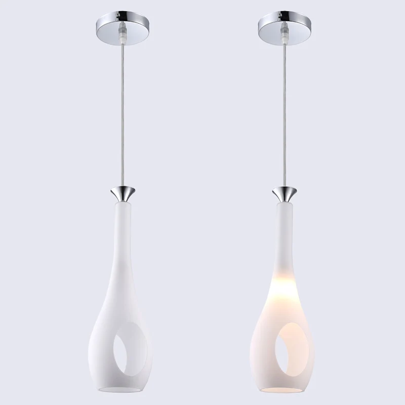 Luzes para Casa Abajur de Vidro Iluminação para Restaurantes Moderno Pingente Lâmpadas Quarto Lâmpada - Sala Jantar E27 Led 3 de vidro pingente lâmpadas quarto lâmpada iluminação