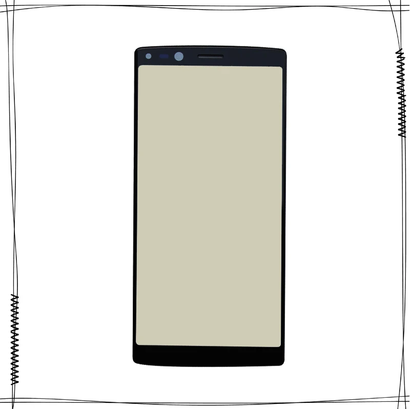 

For DOOGEE MIX 2 Front Glass Screen Lens Front Touch Screen Glass Outer Lens for DOOGEE MIX 2