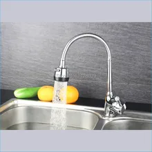 Одной ручкой с одним отверстием, кухонный кран, на бортике Кухонные смесители, латунный кухонный кран, J15562