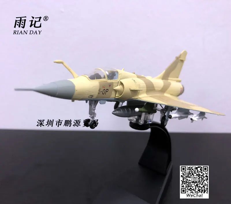 AMER 1/100 масштаб Франция dassaft Mirage 2000 истребитель литой под давлением металлический военный самолет модель игрушки для подарка/коллекции