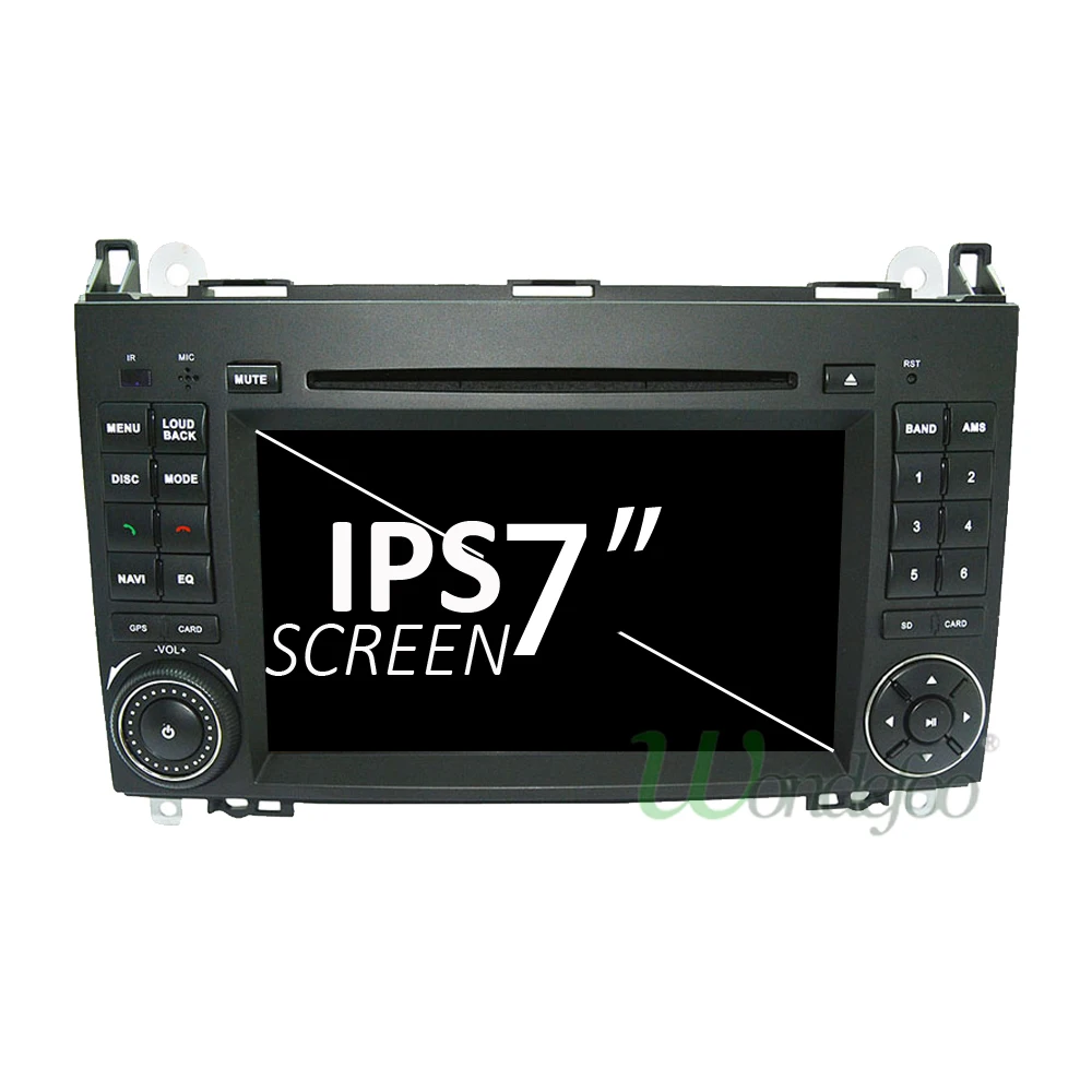 Sale DSP IPS Android 9.0 64G 2 din GPS For Mercedes Benz Sprinter B200 W209 W169 W169 B-class W245 B170 Vito W639 A180 A160 W906 PC 4