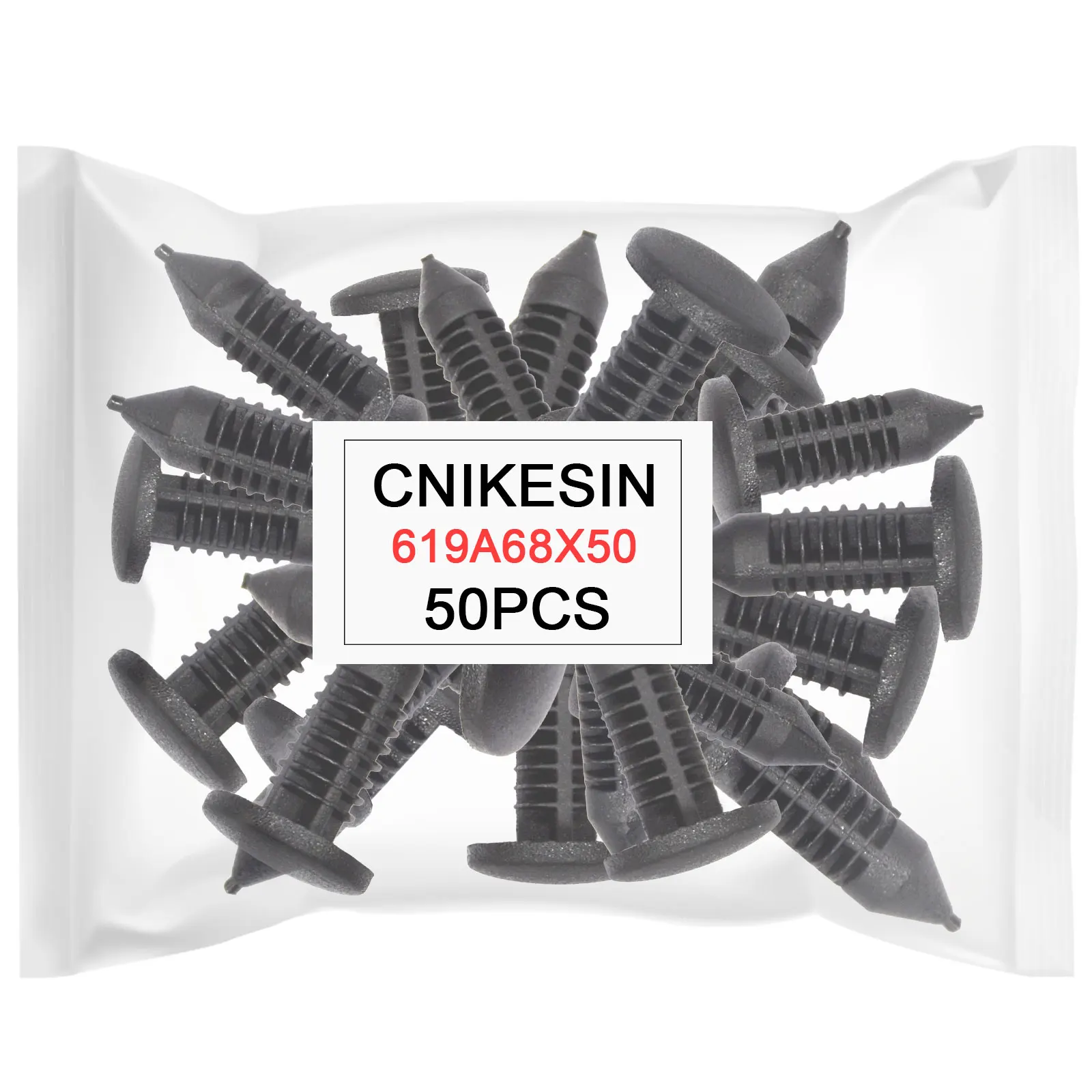 CNIKESIN 50 PCS A68 6 мм отверстие автозажим для машин Багажник на крыше подкладка щит