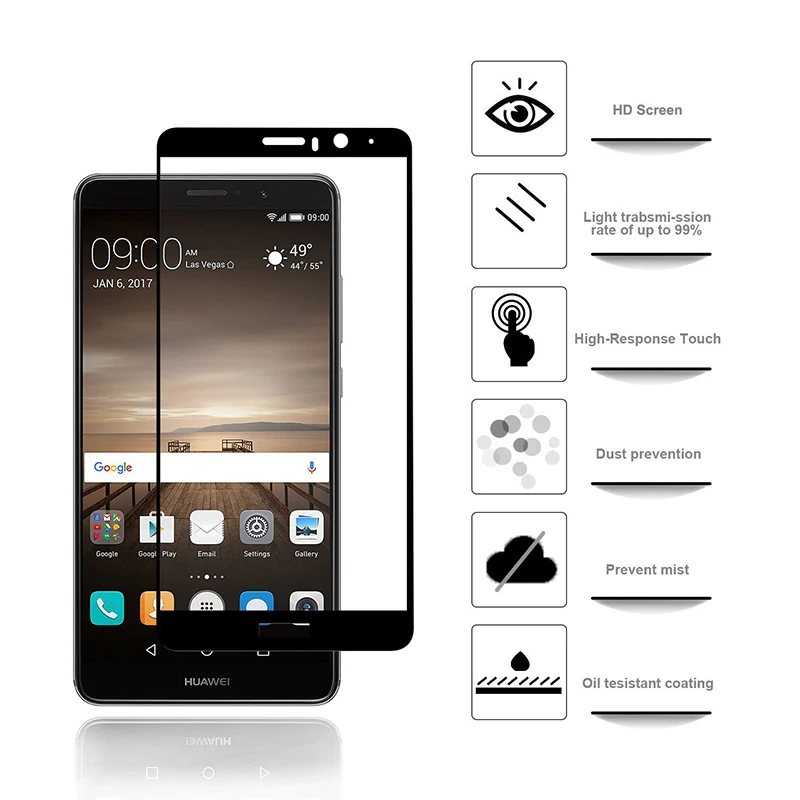 Suntaiho Tempered Glass Film For Huawei Mate 9 Screen Protector Protective 2.5D Full Cover Screen Protector For Huawei Mate 9 Suntaiho Tempered Glass Film For Huawei Mate 9 Screen Protector Protective 2.5D Full Cover Screen Protector For Huawei Mate 9