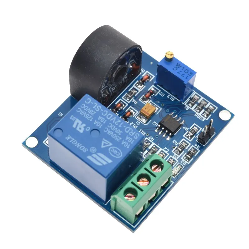 AC Current Sensor 0-20A Short Circuit Overcurrent Protection USA DC5V 