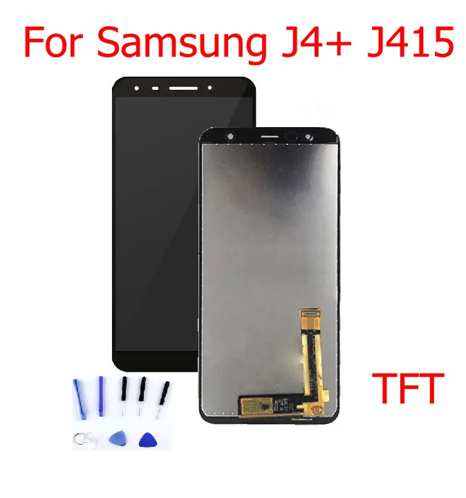 

STARDE Replacement LCD For Samsung J4+ J415 SM-J415F J415FN LCD Display Touch Screen Panel Digitizer Assembly with free tools