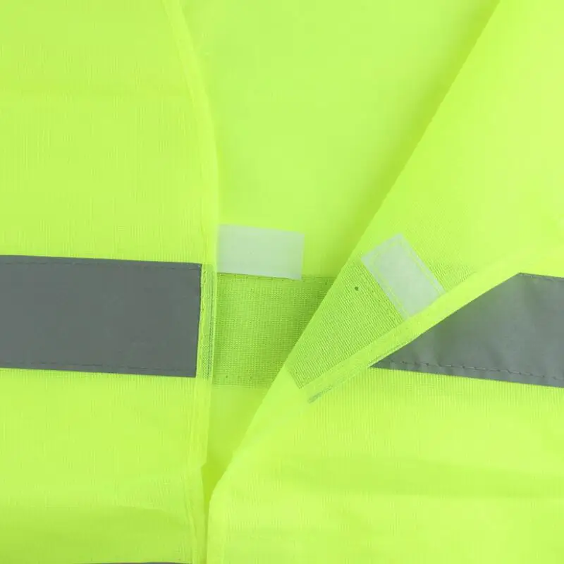 Жилет Мотоцикл высокая видимость безопасности светоотражающий жилет Hi Viz Предупреждение жилет светоотражающие полосы куртка