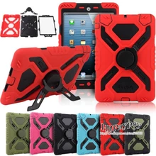 Pepkoo Defender Military Spider Stand водонепроницаемый грязезащитный ударопрочный чехол для IPad Mini 1 2 3 Защитная оболочка из силикона