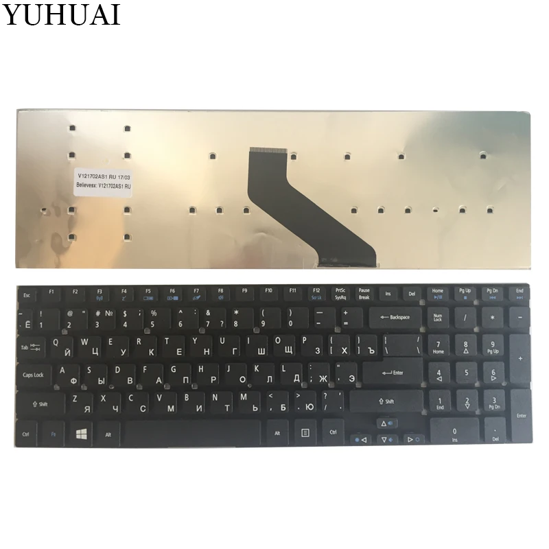 Русская клавиатура для acer ASPIRE E5-551 E5-551G E5-571 E5-571G E5-571PG e5-571g-59vx E5-531 E5-531G E5-511P E1-572P E1-572PG ру