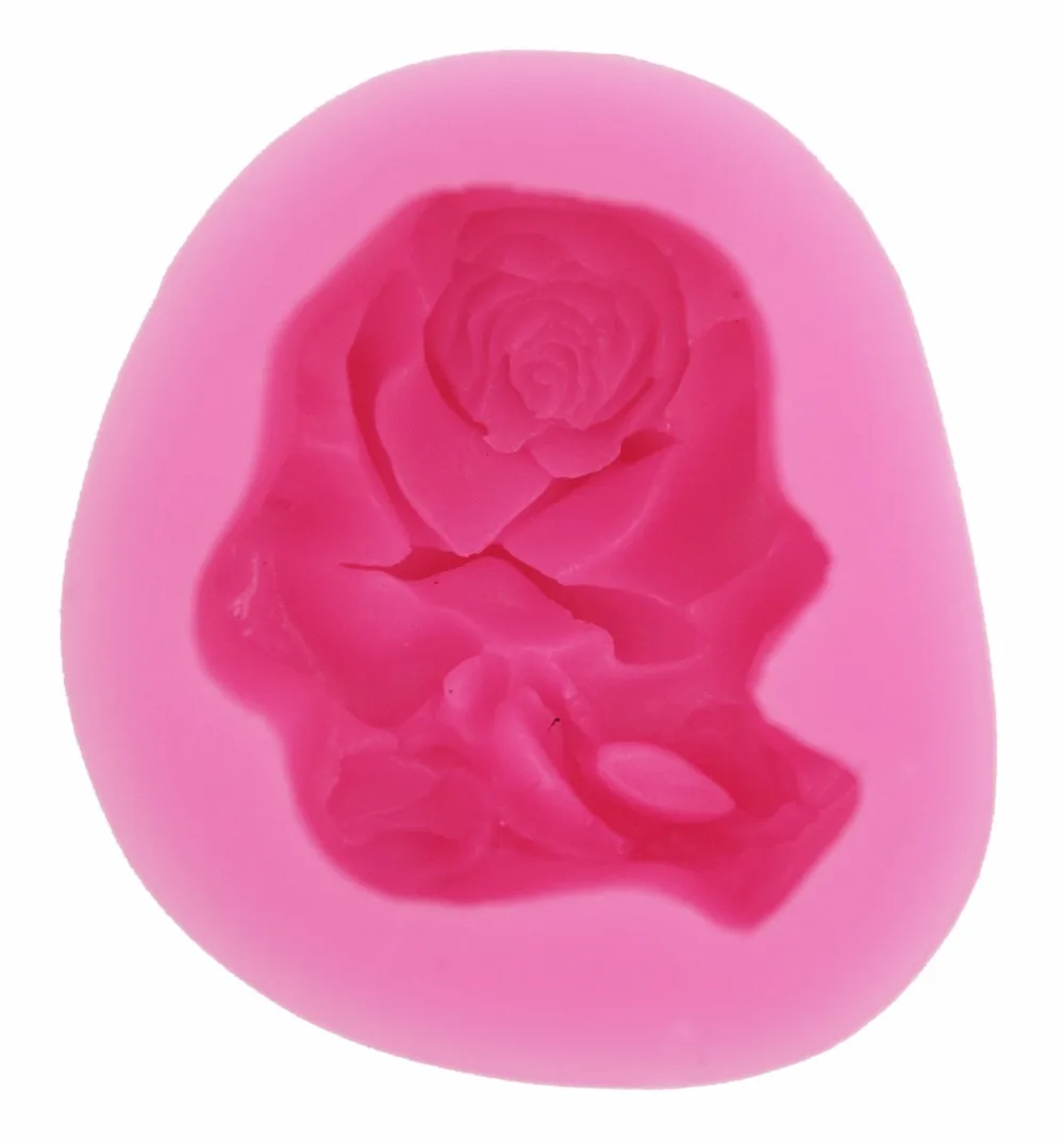 3D Роза силиконовая форма для мыла DIY Ручная работа 3d формы для мыла S558