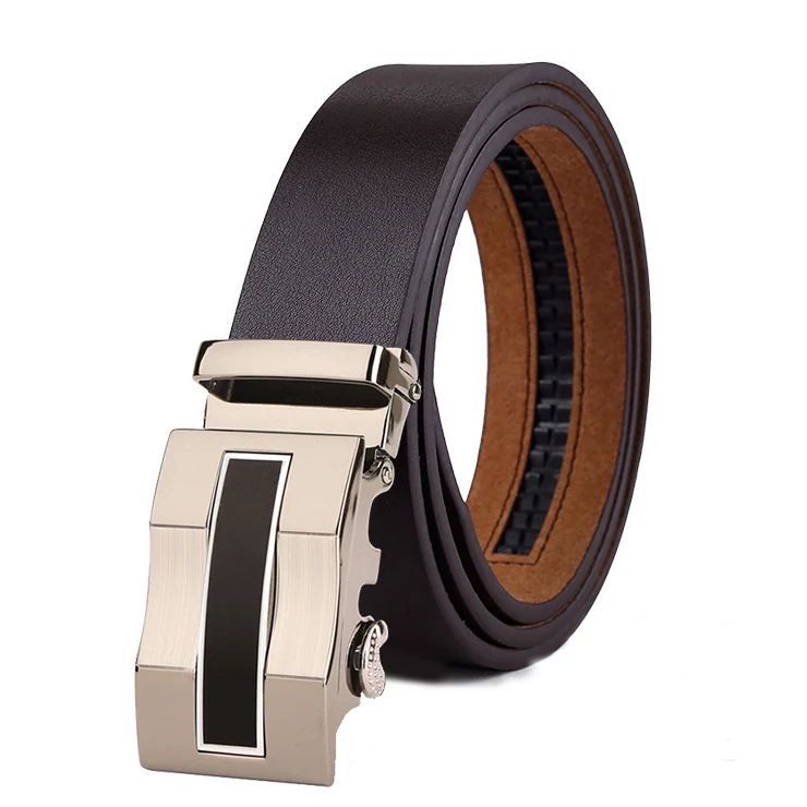 Fashion Luxury Automatic Leather Belt Without Buckle Tooth On Strap Novelty Men's Classic Fashion Luxury Automatic Leather Belt Without Buckle Tooth On Strap Novelty Men's Classic