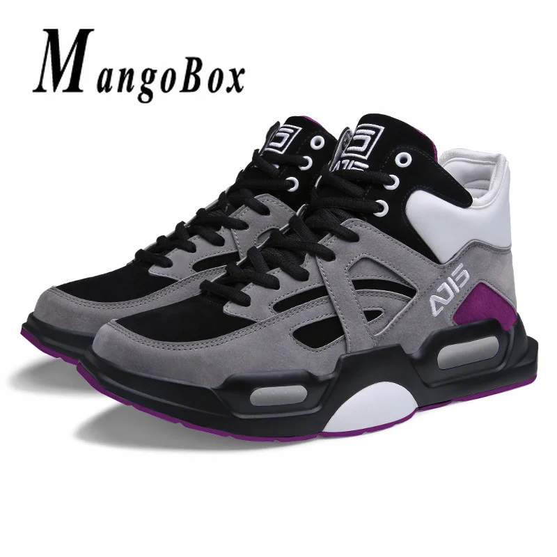 

Spring Autumn Mens Casual Boots Red Black Mens Ankle Boots Comfortable Fashion Boots For Male Lace Up Tracking Shoes Men