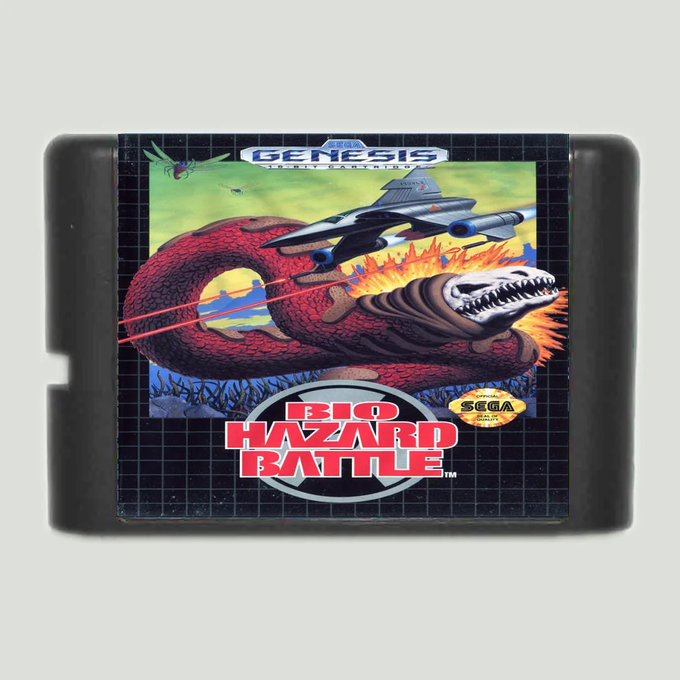 Bio Hazard Battle 16 bit MD Game Card For Sega MegaDrive Genesis game console | Электроника