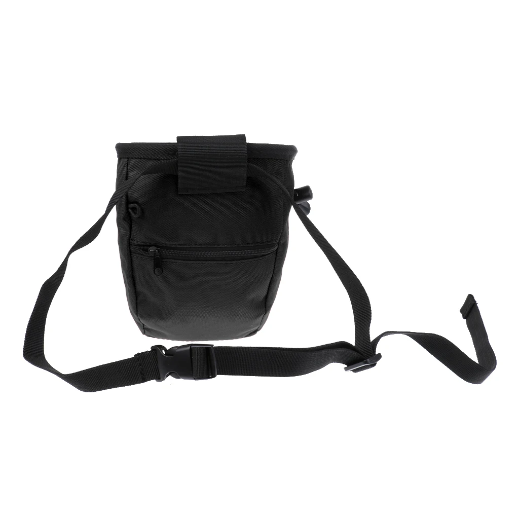 Mountain Rock Climbing Chalk Bag Rock Climbers Caving Chalk Bag with Belt Rock Climbing Outdoor Sports Gym Weightlifting