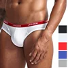 Ropa Interior de algodón para Hombre, alta calidad, cintura baja, Ropa Interior de colores sólidos, bragas suaves, Ropa Interior para Hombre ► Foto 1/6