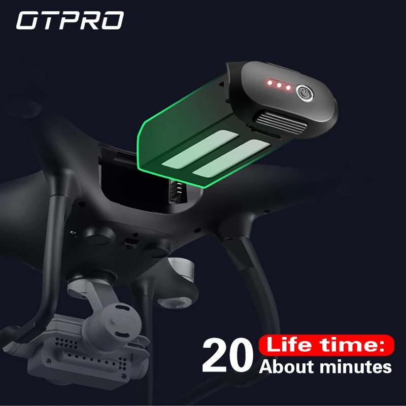 Профессиональный беспилотник OTPRO O3 RC с камерой 1080P Wi Fi FPV GPS позиционирование