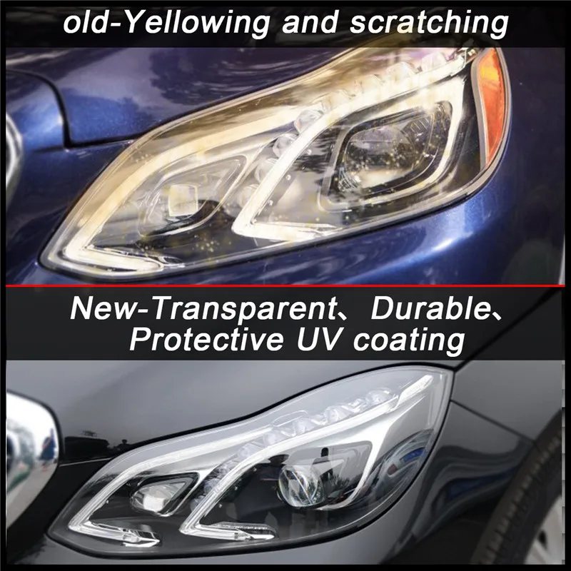Headlamp lenses Cover W212 (2)