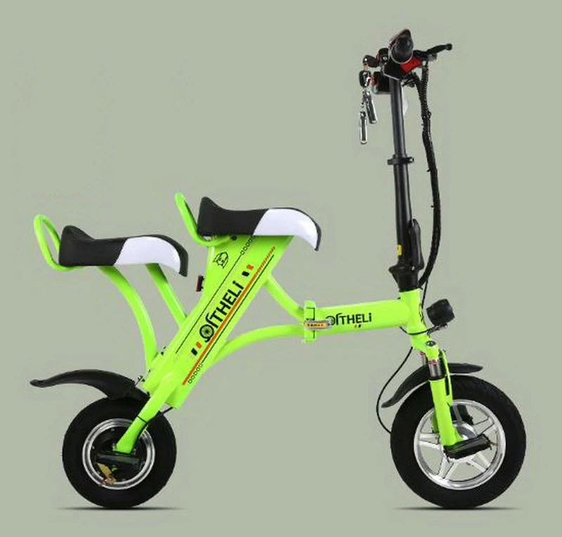 Clearance 261012/Folding electric bicycle / mini battery car / male on behalf of the drive lithium single double adult step scooter 20