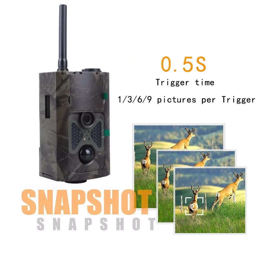 Hunting Camera HC 550M MMS 16MP 1080P Trail Hunting Camera 0.5s Trigger Photo Traps 120 degrees PIR Sensor Wildlife Trail