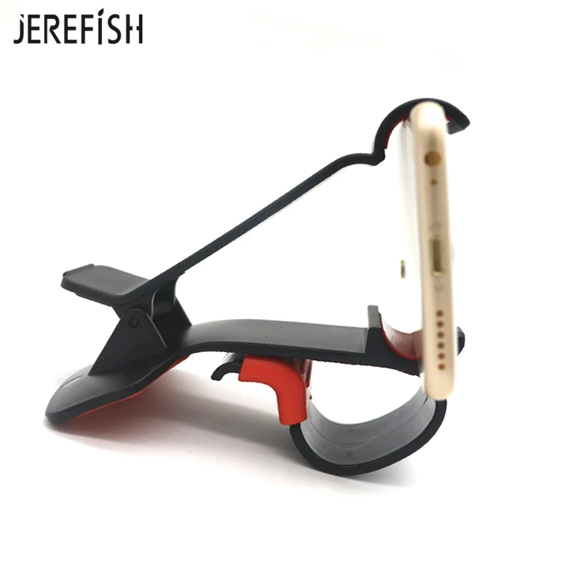JEREFISH Universal Car Dashboard Holder Stand Hud Design Clip Smartphone Car Holder Mobile Phone Accessories Cell Phone Stand JEREFISH Universal Car Dashboard Holder Stand Hud Design Clip Smartphone Car Holder Mobile Phone Accessories Cell Phone Stand
