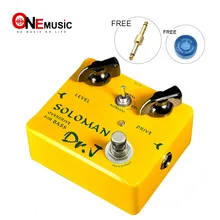 DR. J от JOYO SOLOMAN овердрайв для бас педали D52 педаль эффектов+ свободный разъем
