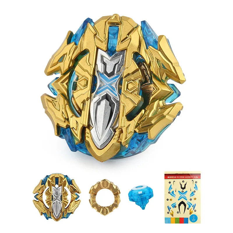 Gold style Beyblades Metal Fusion Beyblades Set Storage Box Top Beyblade burst bey blade Launcher Bayblade Toys For Children boy