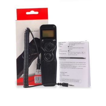 

Digital Timer Wired Remote Shutter Release Cable Cord For D3 D700 D300 D2H D200 D1H 8899