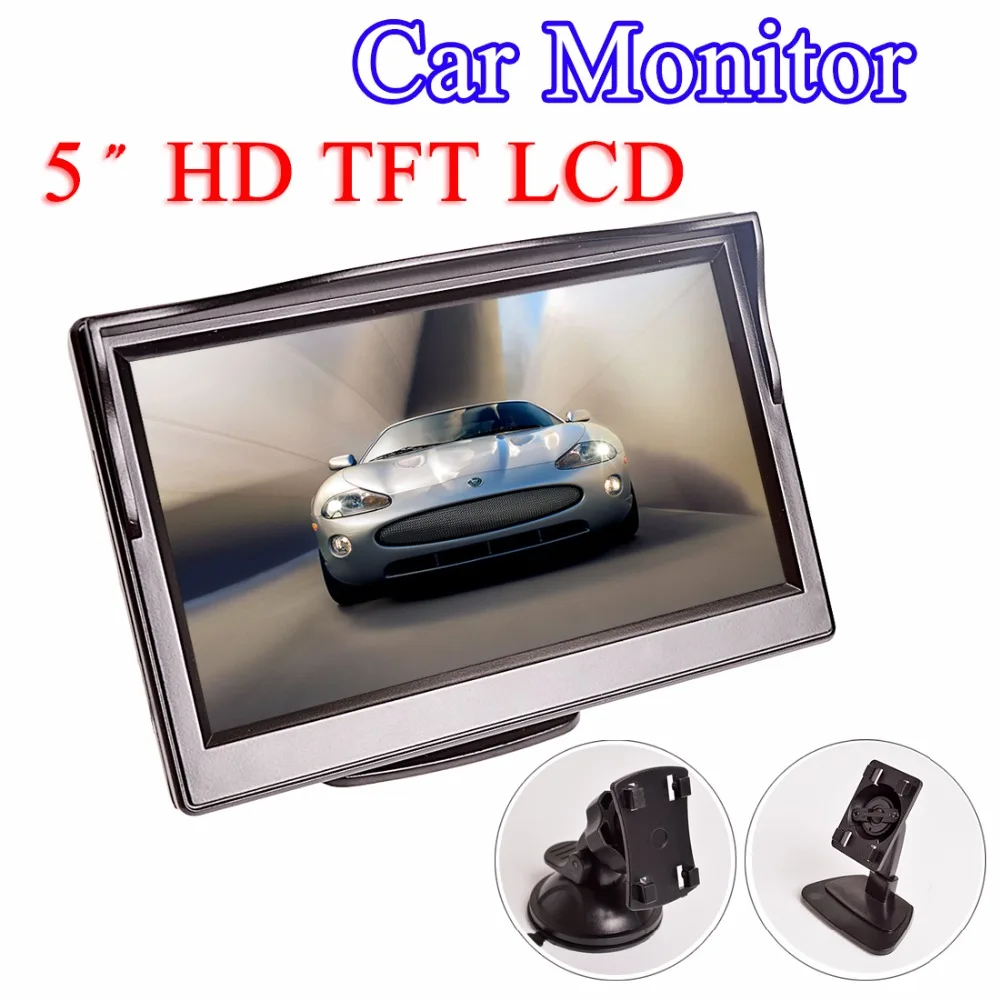 5 дюймовый автомобильный монитор TFT LCD HD цифровой экран 16:9 800*480 2 полосный видеовход Красочный для камеры заднего вида DVD VCD|car monitor tft lcd|video inputtft lcd | АлиЭкспресс