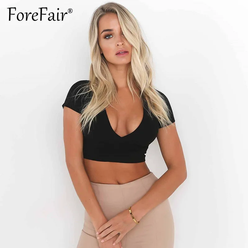 Forefair сексуальный укороченный топ со шнуровкой для женщин летняя женская