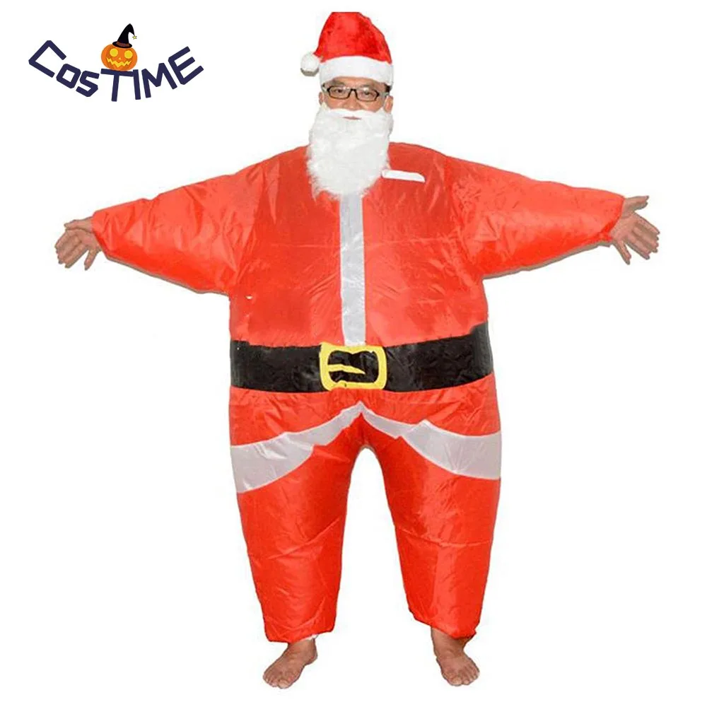 santa blow up costume