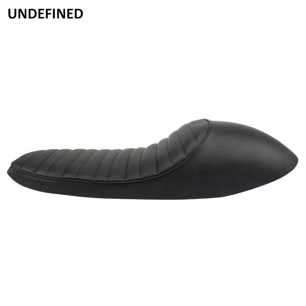 

Black Cafe Racer Seat Scrambler Hump Saddle Vintage Seat For Honda CB125S CL350 450 CG Yamaha RD350 400 SR500 XJ750R XT225