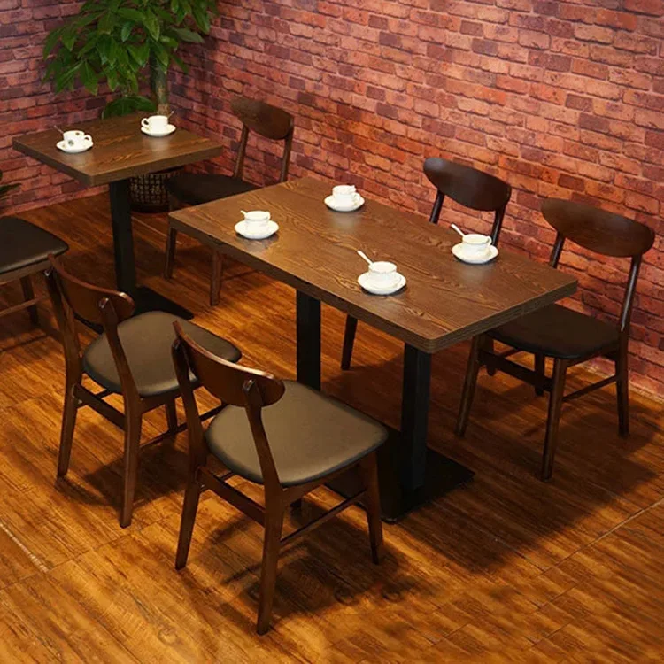 Coffee Shop Tables And Chairs american coffee shop restaurant retro wood dinette combination of Coffee Shop Tables And Chairs american coffee shop restaurant retro wood dinette combination of