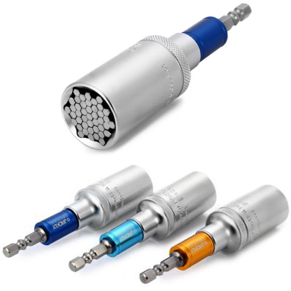 New Torque Wrench Head Set Socket Sleeve 7 21mm Power Drill Ratchet