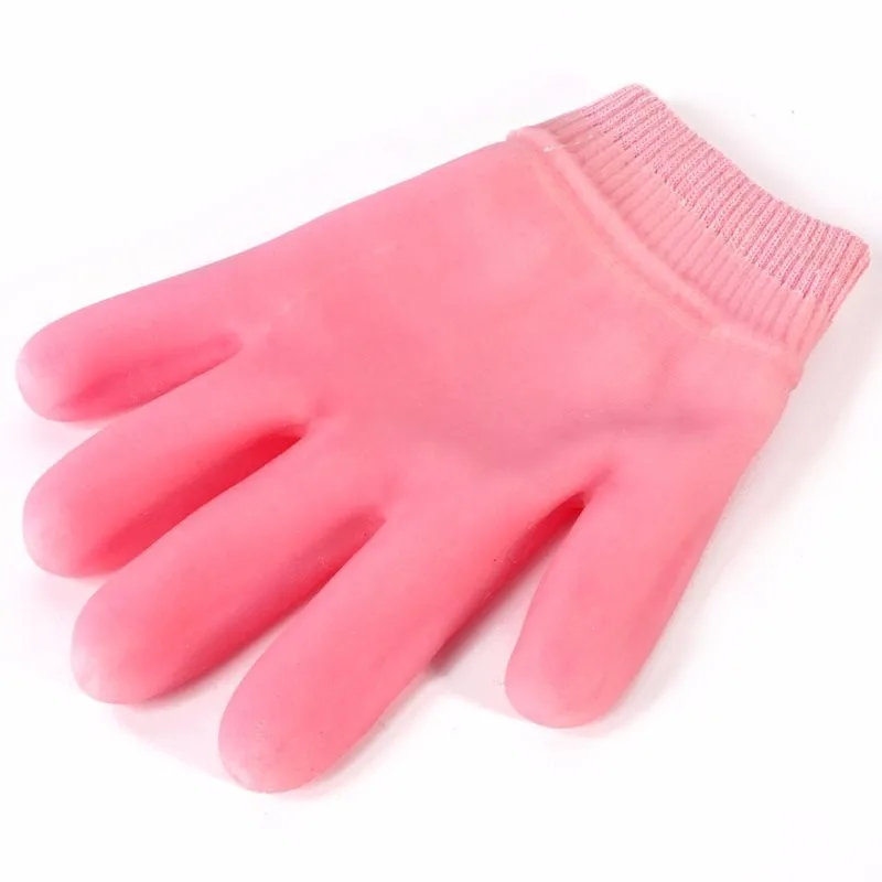 Женщины красота спа-гель силиконовые перчатки смягчающие отшелушивающие увлажняющие Лечение маска для рук ремонт
