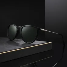 Hu дерево классические солнцезащитные очки Для мужчин Для женщин для вождения Винтаж рамка солнцезащитные очки мужские очки UV400 gafas-де-сол