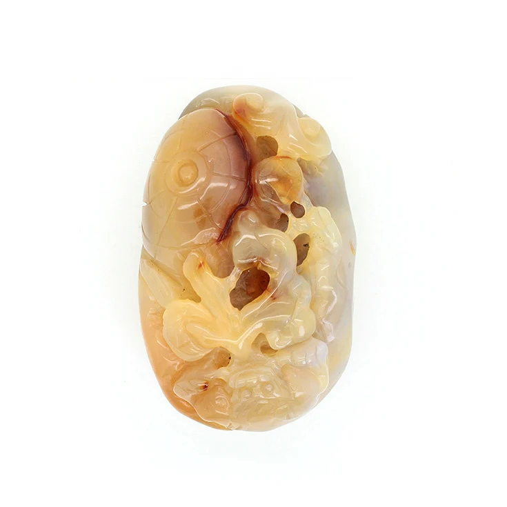 

Natural small ornaments hand pieces carved agate mineral stone Kistler crystal stone playing favorites