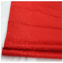 HLQON парча солодовый цветок темно-красный Ткань фетр для пэчворка ткани telas простыня cheongsam платье Детское пальто ткань 75 см Ширина
